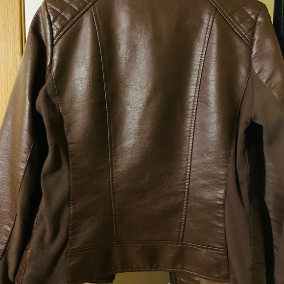 G. H. Bass & Co Faux Leather Moto Jacket - Picture 12 of 16